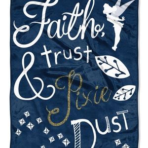 ✨Disney Tinker bell silk touch throw blanket✨